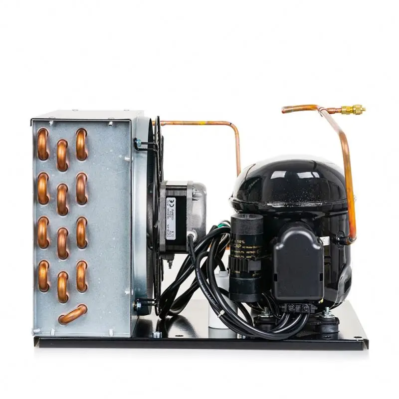 SECOP hermetic compressor upright air cooled refrigeration condensing