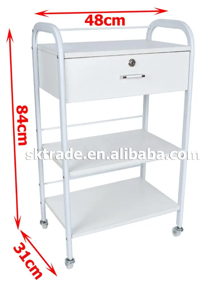 
SK-ST033 Portable beauty salon rolling cart salon trolley beauty salon drawer trolley 