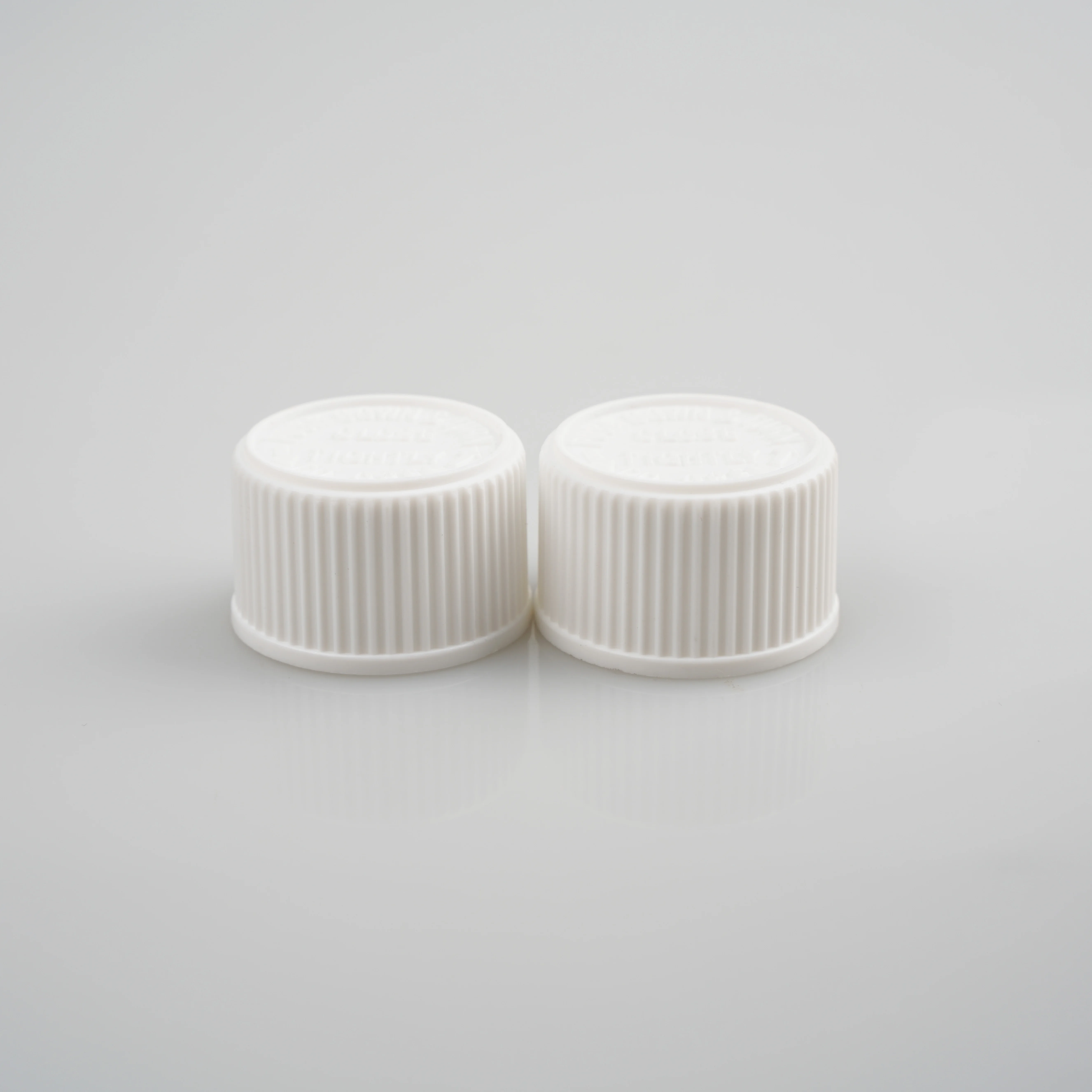 24mm bottle plastic child resistant CRC lid with PE liner