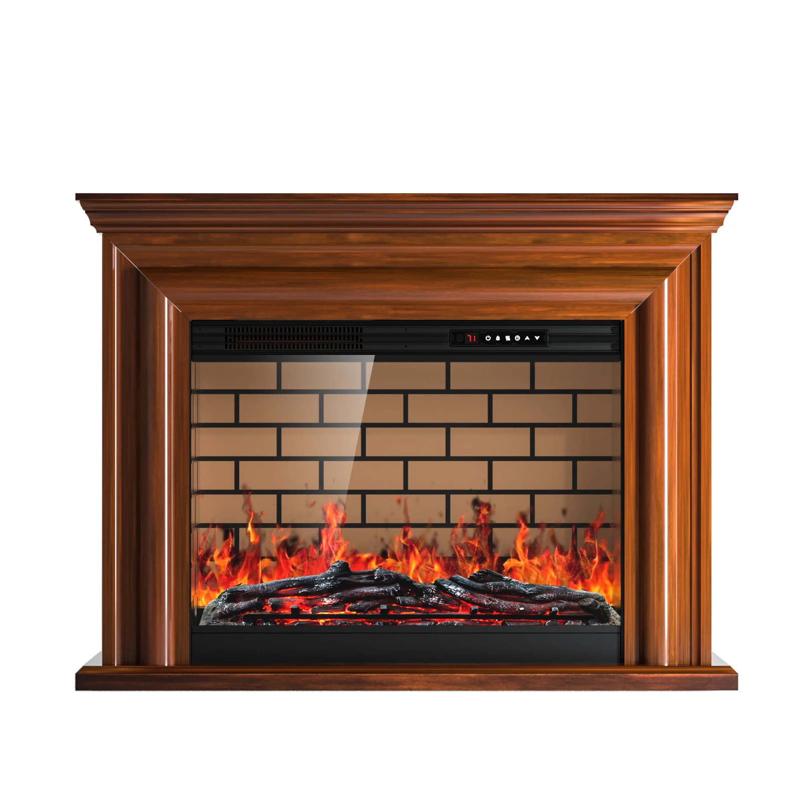 High Quality Portable European style freestanding electric fireplace For Home Office Hotel