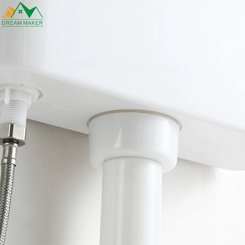 Portable bathroom accessory cleaner energy-saving double press silent flushing wall hung tank plastic squat water toilet tank