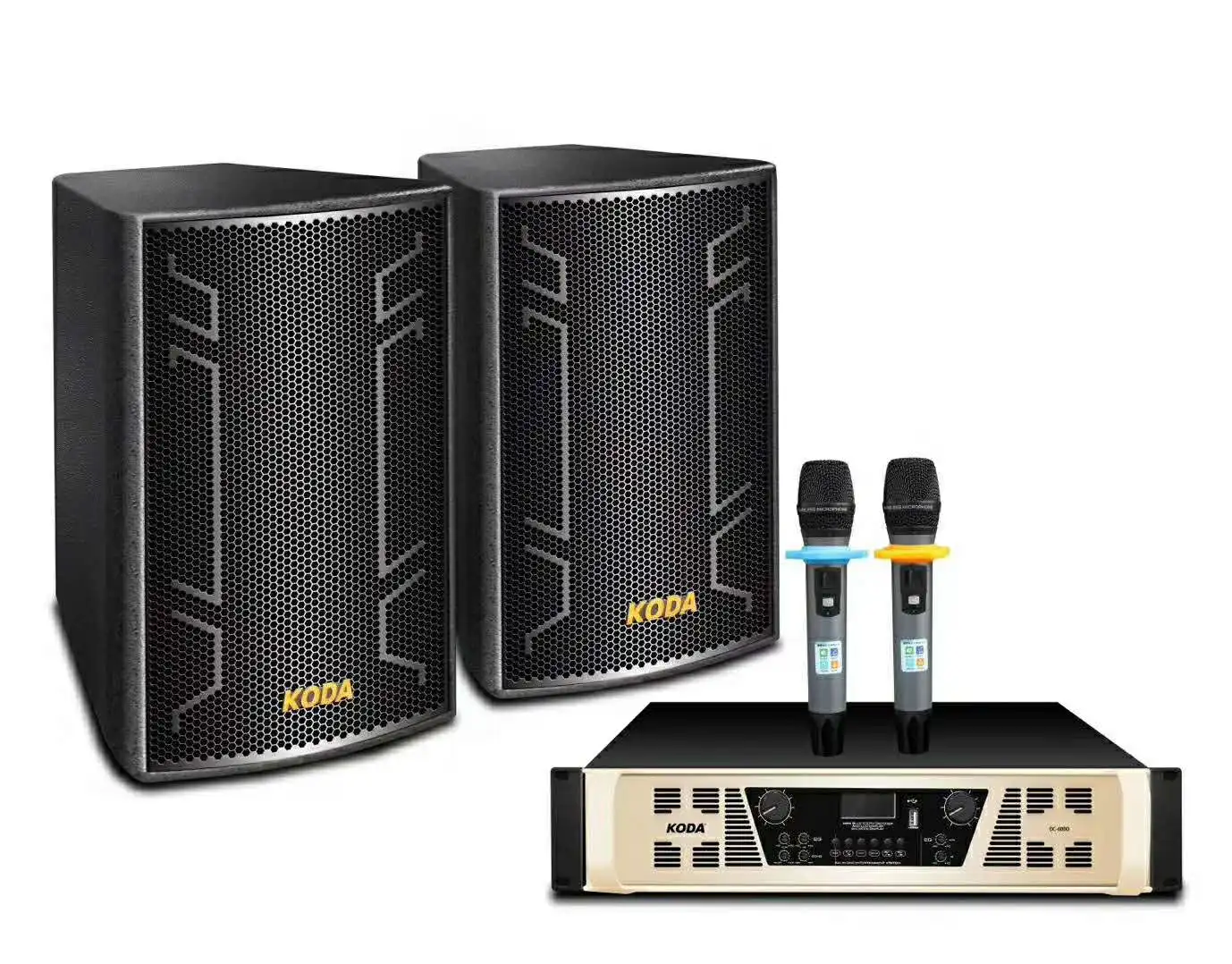 Профессиональный звуковой динамик pa system для аудио-и видеосъемки, пара караоке
