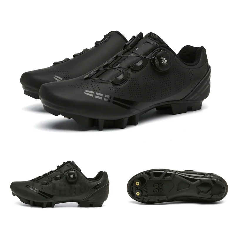 2022 New Cycling MTB Shoes with Clits Men Route Cleat Road Dirt Bike Speed Flat Sneaker Racing Women Bicycle Mountain Spd Biking