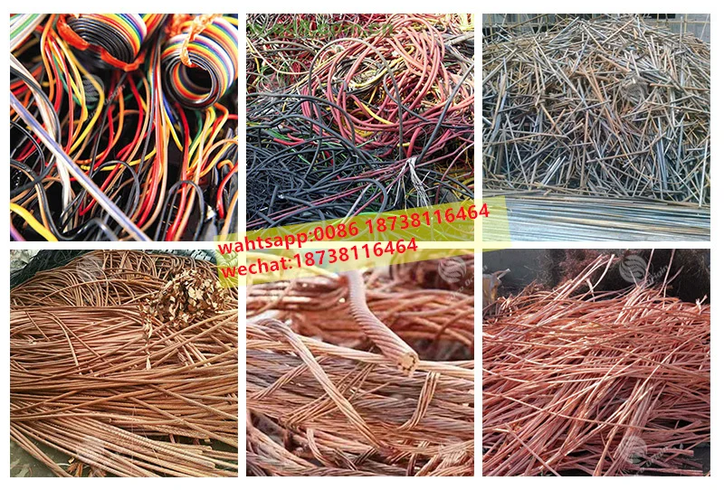 Factory price Waste copper cable wire stripping machine scrap cable stripper Old electric wire peeling machine