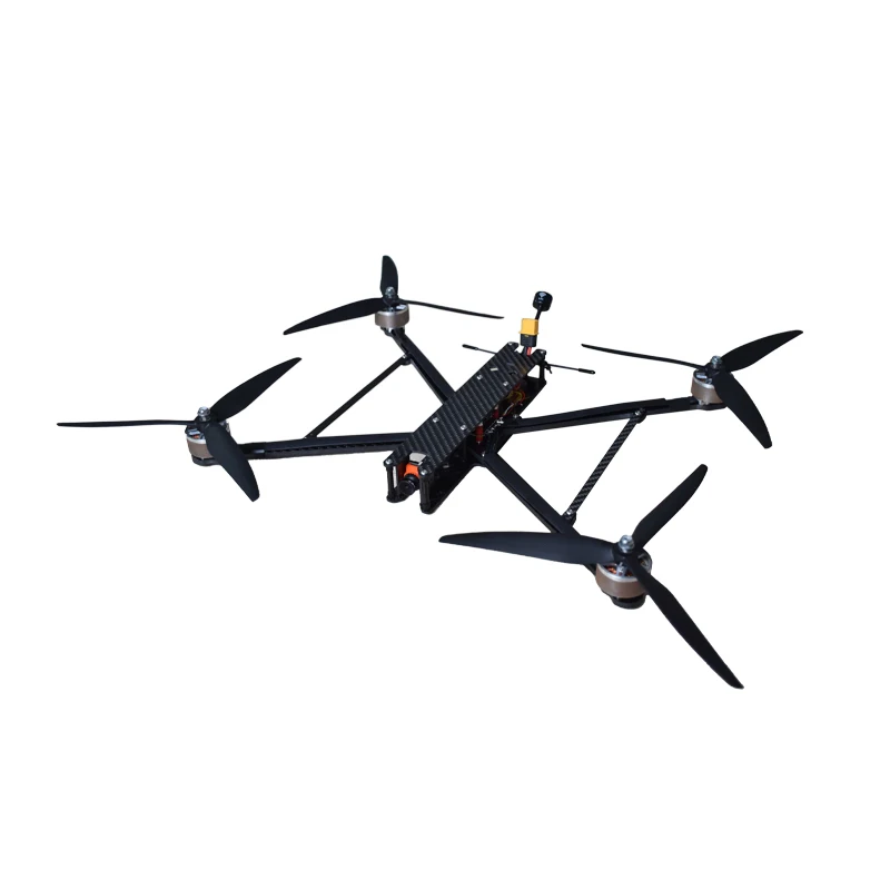 FPV drone set FLH10 10-inch FPV drone can mount 4kg flight speed 120km/h 480P 1200TVL wide angle camera FPV VR glasses