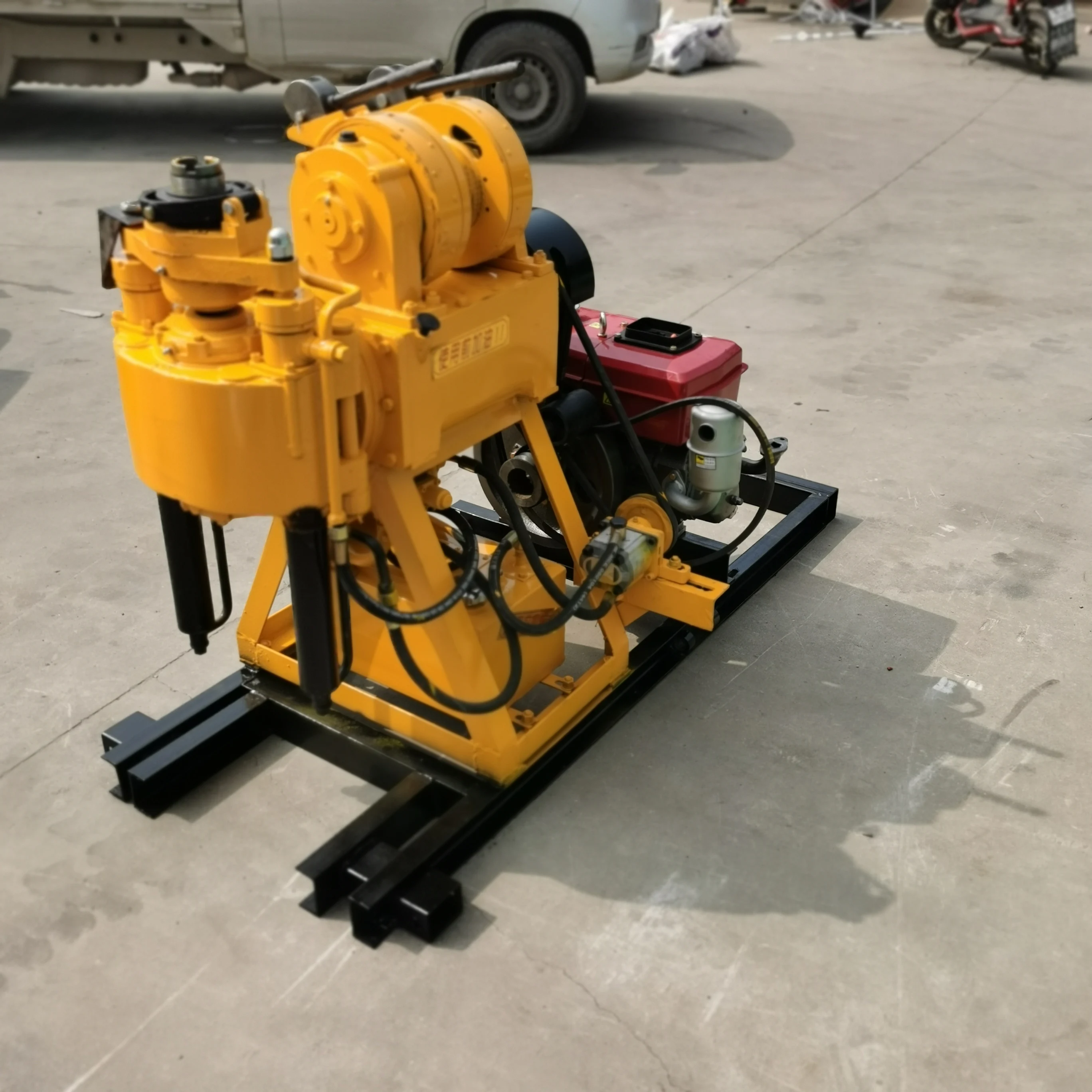 Portable core drilling rig Geotechnical soil sampling drill  Underground Water Well Drilling Rig Machine