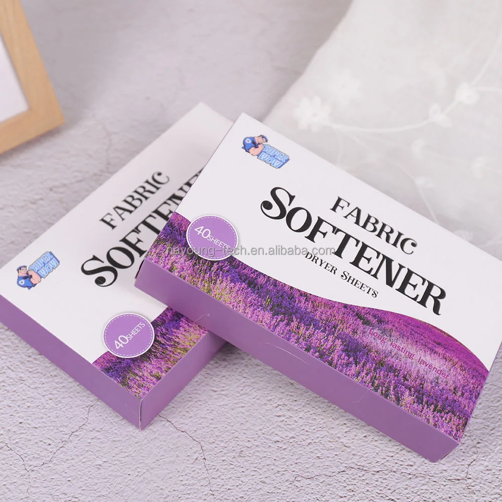 All Natural Fabric Softener Dryer Sheets Help Soften Fabrics Lavender Scent 160ct Anti-static cling