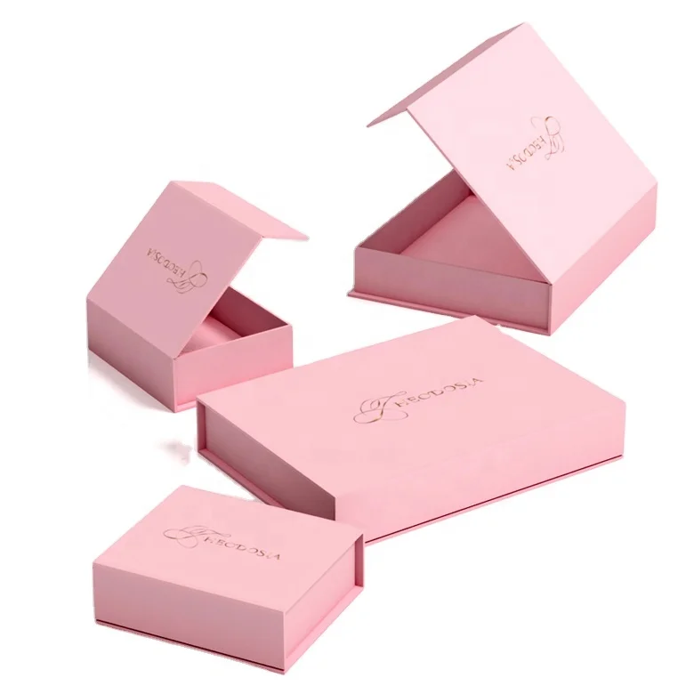 custom logo luxury printed recyclable cardboard lid gift makeup beauty skincare packaging set box for cosmetic