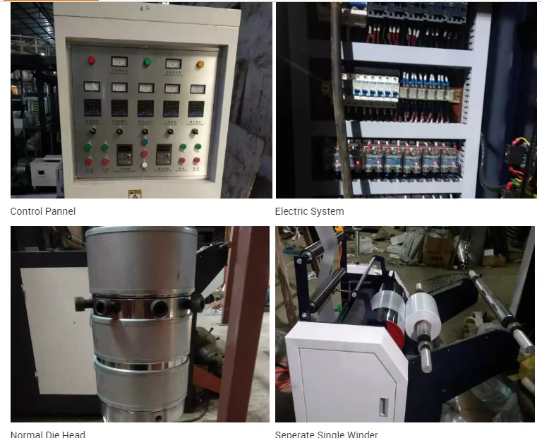 Plastic film extruder film blowing machine SJ45FM600 blow molding machine manufacturer