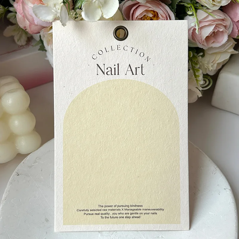 Wholesale Custom Nail Packing Card Press on Nail Cards Display with Your Logo For Your Business