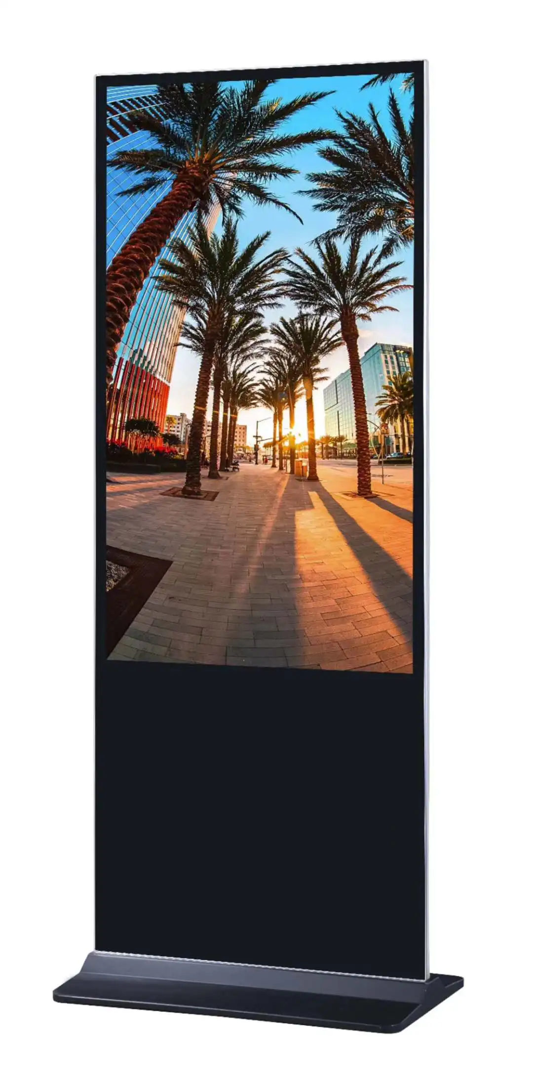 Android 1080p Full HD  43 Inch Touch Screen Lcd Monitor Digital Advertising Display Vertical Kiosk