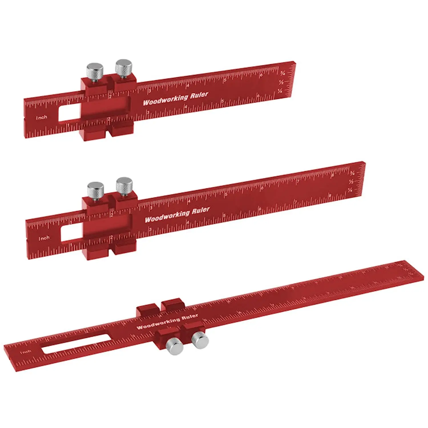 Factory Direct Sale Scribing Right Angle Akngoes Woodworking Scriber T-Square Ruler 300Mm