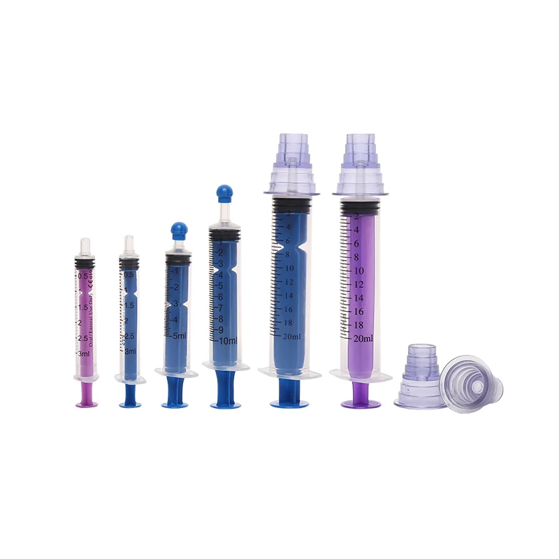 oral syringe 1ml and 3ml with tip with CE and ISO13485
