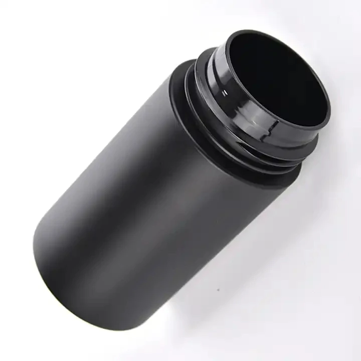 150ml 200ml PET Surface Face Cleanser Liquid Empty Plastic Foam Soap Cosmetic Skincare Bottle Black White Foam Pump Bottle