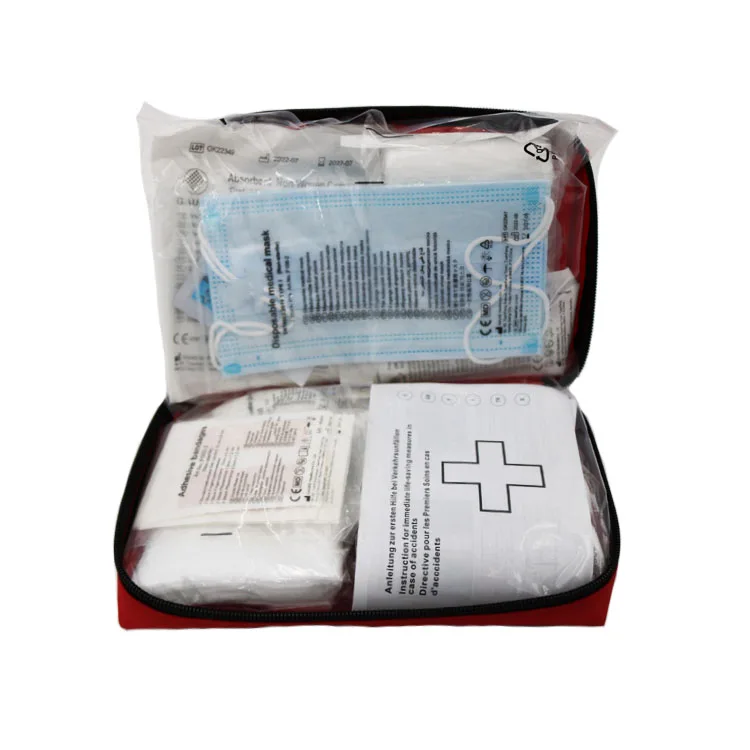 GARIDA Mini Pieces Kit Box For Travel Outdoor Home Office Camping Hiking Car First-aid Kit GFOF-041(DIN13164)