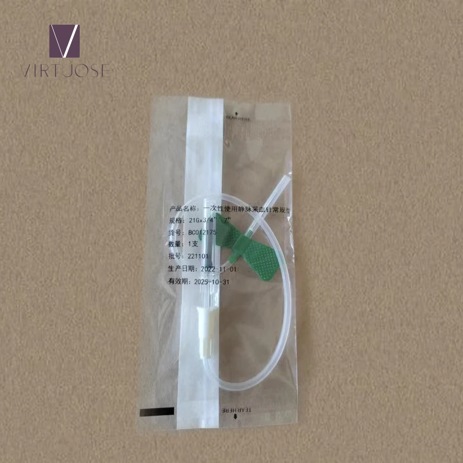 [30% Discount Price] Wholesale Hospital Supply Disposable Vein Medical Butterfly Blood Collection Needle