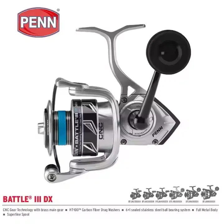 PENN Battle BTL IV 3000 - 10000 Новая Мощная морская вода