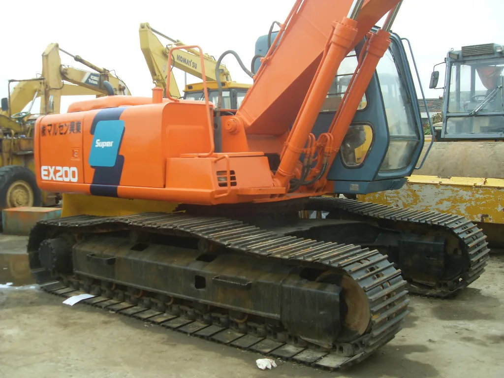 Ex200-3 Ex200-5 Used Excavator Sale Hitachi ZX200 EX200-3 EX200-5 Crawler Wheel Excavator For Sale