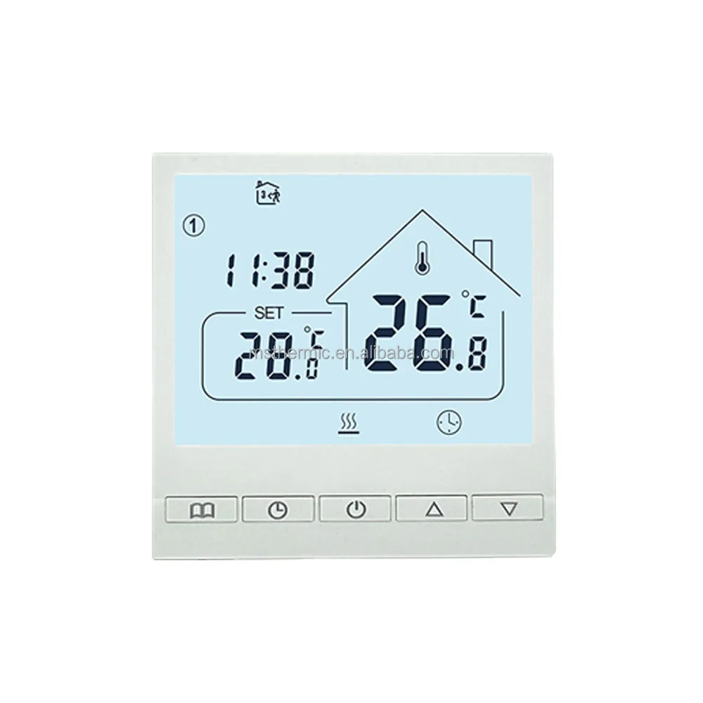 Msthermic Factory Direct Product Smart Home Wireless Wet Dry Floor Thermostat OEM/ODM Temperature Controller