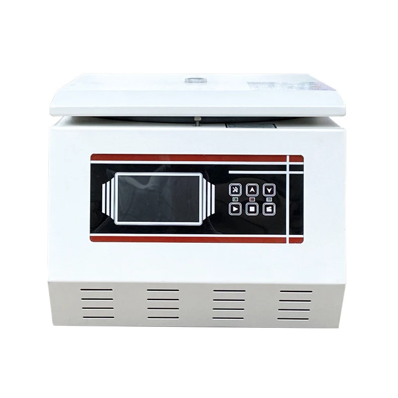 Table top high and low speed refrigerated centrifuge horizontal head turn