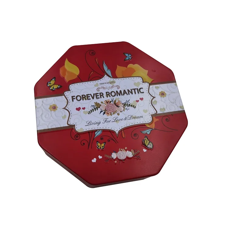 Большая Античная Металлическая жестяная коробка с рисунком «сделай сам» для еды, печенья, чая