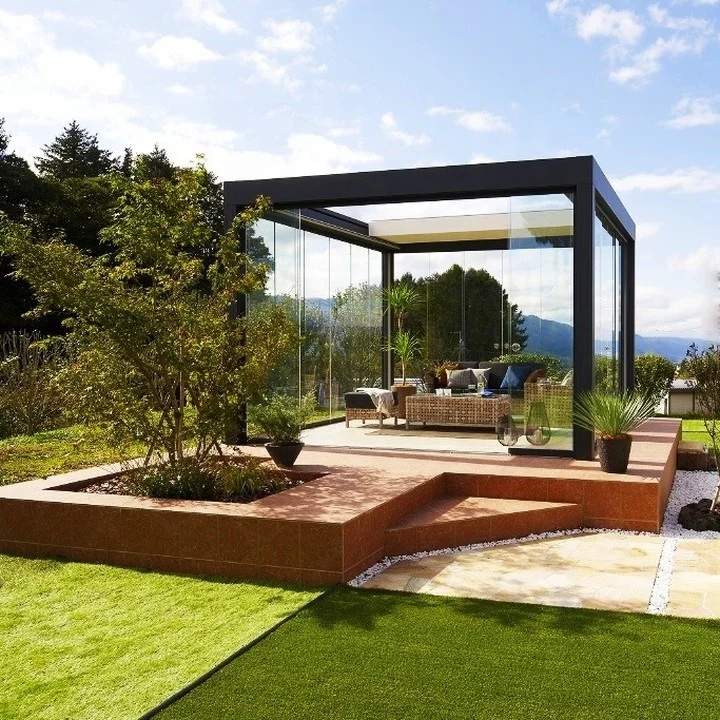 Wholesale Custom Building Glass Aluminum Sliding Glass Doors