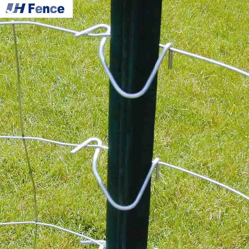 Wholesale Green Metal USA Farm Studded Steel T Fence Posts 7 FT 1.25 Lb. Studded T-Post