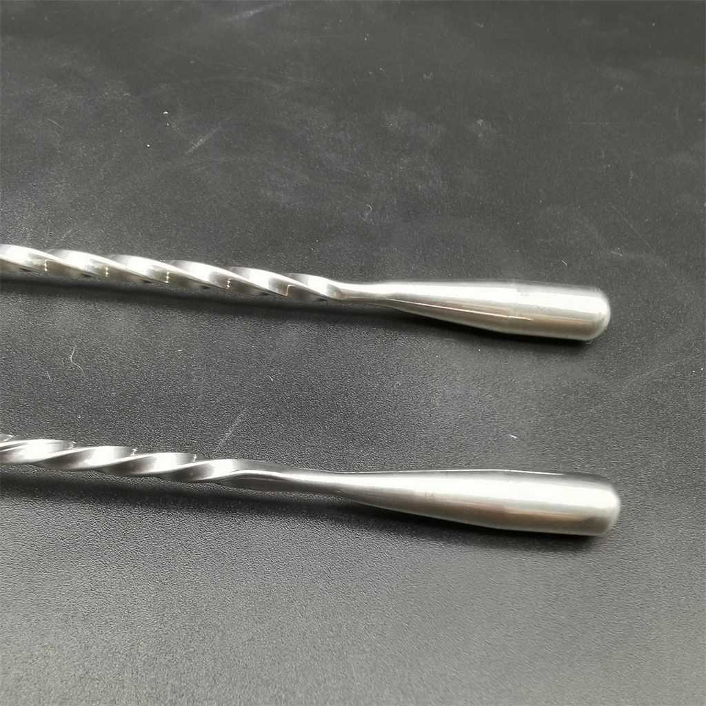 Hot custom teardrop long handle cocktail metal stir swizzle sticks stainless steel bar stirring drink coffee tea stirrer spoon