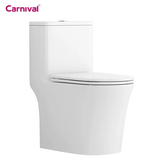 Floor mounted sanitary ware good quality white wc water saving inodoro bathroom siphonic flushing one piece ceramic toilet
