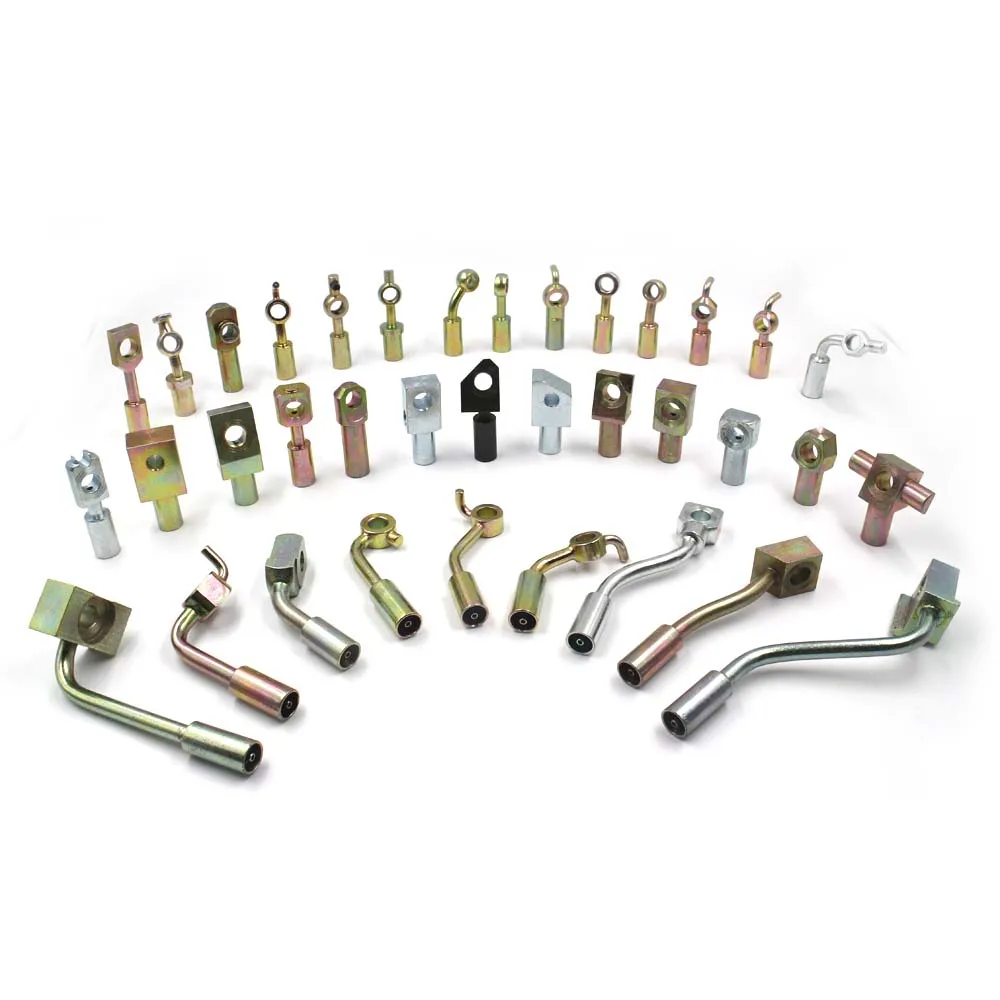 stainless steel braided PTFE hose Stainless steel material male /female AN3 fitting