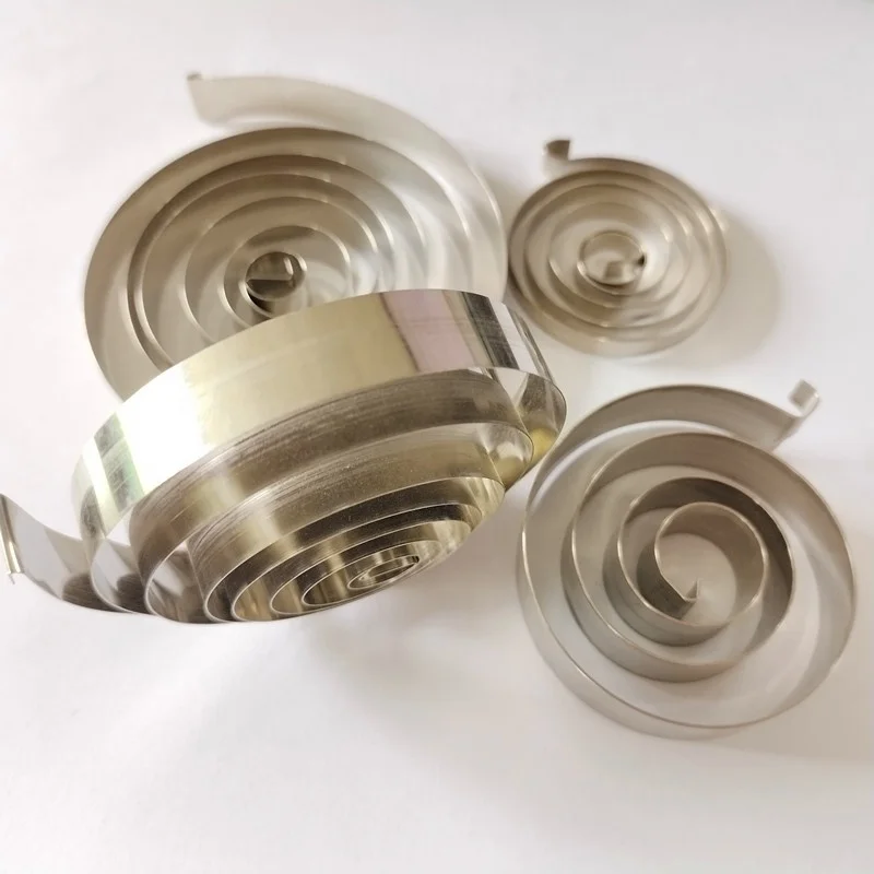 Custom OEM  coil spring and power spring and dog leash spiral spring