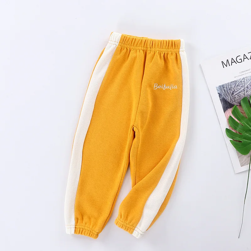 New Design Boys Kids Pants Versatile Casual Pants Autumn Children Trousers