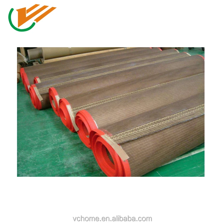 Китай Лидер продаж тефлон проволочной сетки экран конвейер пояс для высокой температуры