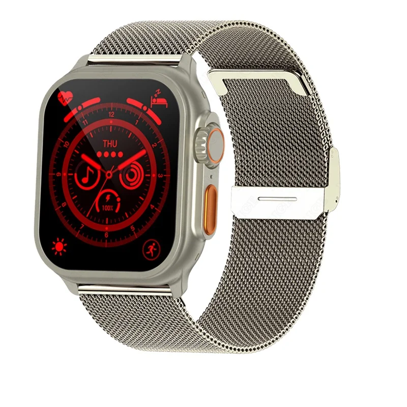 NFC voice control smart watch men heart rate monitor blood pressure IP68 Waterproof 320 mA Wireless Charge Sports Bracelet