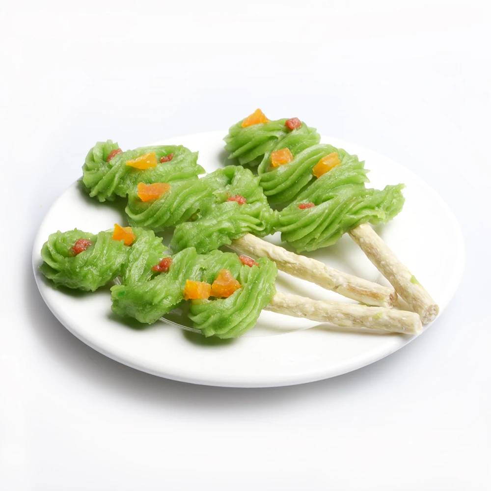 Durable using low price chicken strawberry cake dog new snack snack dog nature for