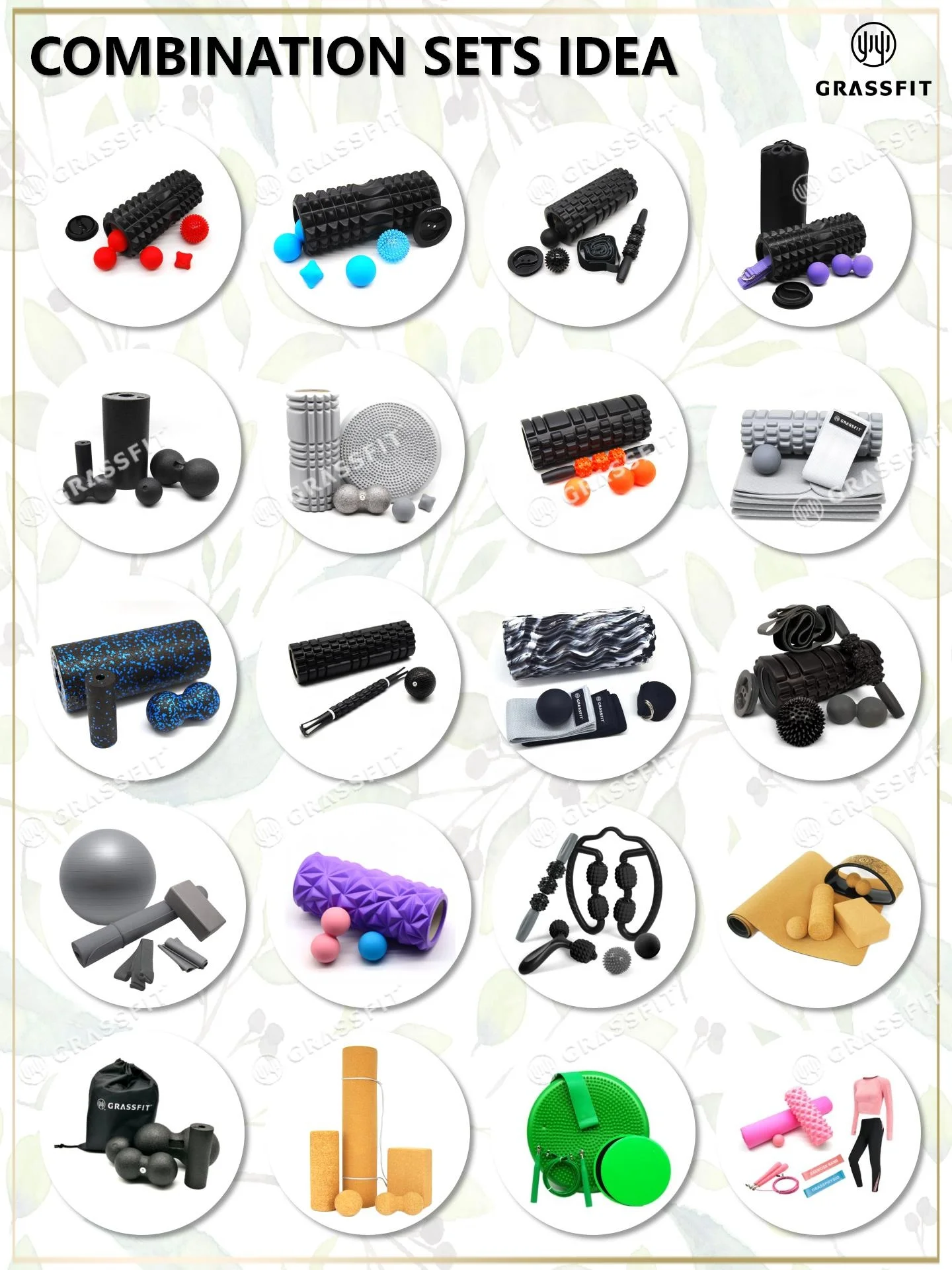 Hot custom gym 10 30 33 45 60 cmTravel muscle roller Self myofascial release tool Mini pilates ball Small EPP Foam Roller