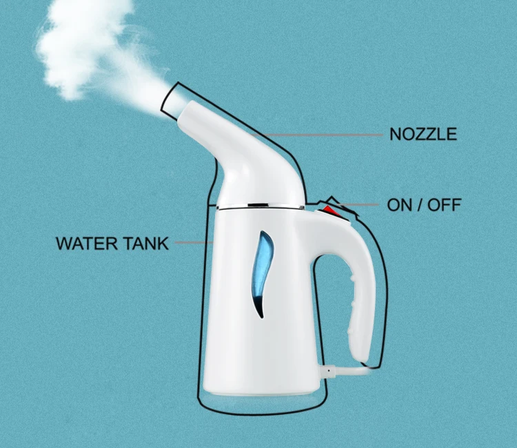 Home Appliance Electrical Steam Iron Mini Portable Handheld Ironing For Clothes Travel Garment Steamer