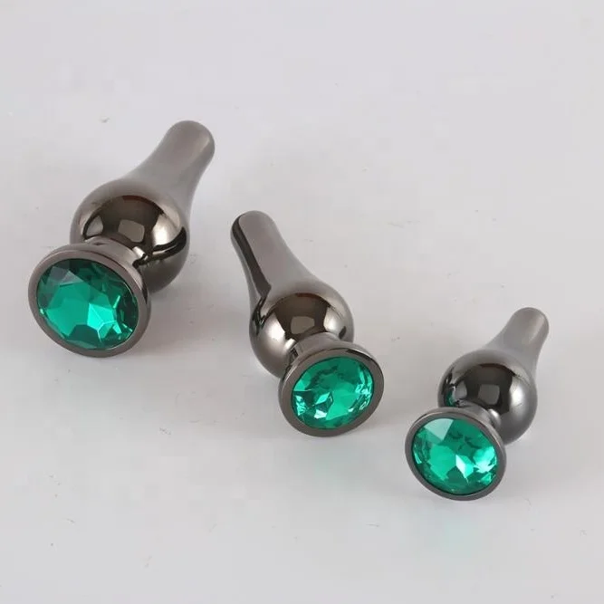 
Металлические игрушки пистолета, секс-игрушка для взрослых, анальная игрушка M:110*34 мм 