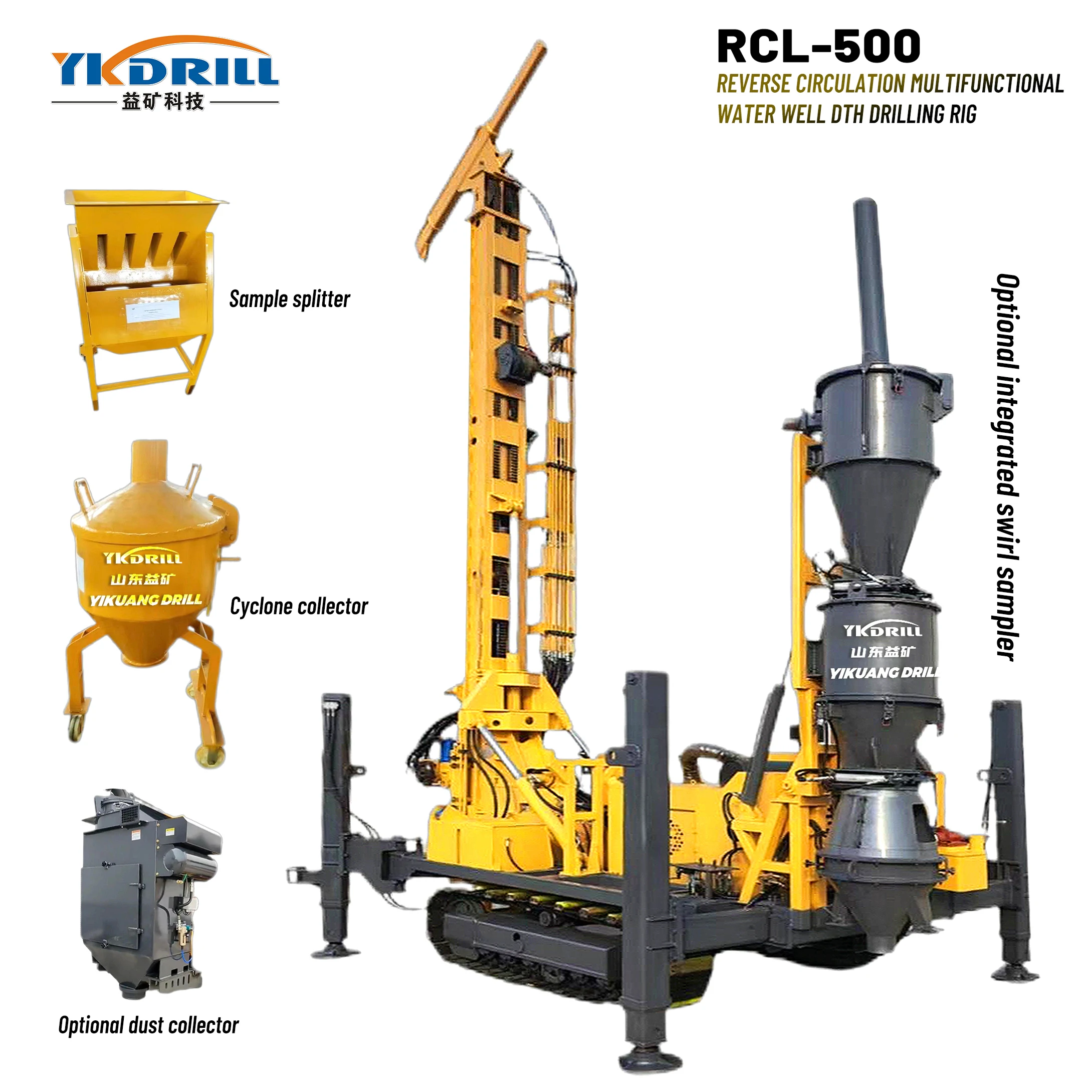 LOW Price Crawler RC Drill Rigs for Sale China Rotary Drilling Rig Manufacturer