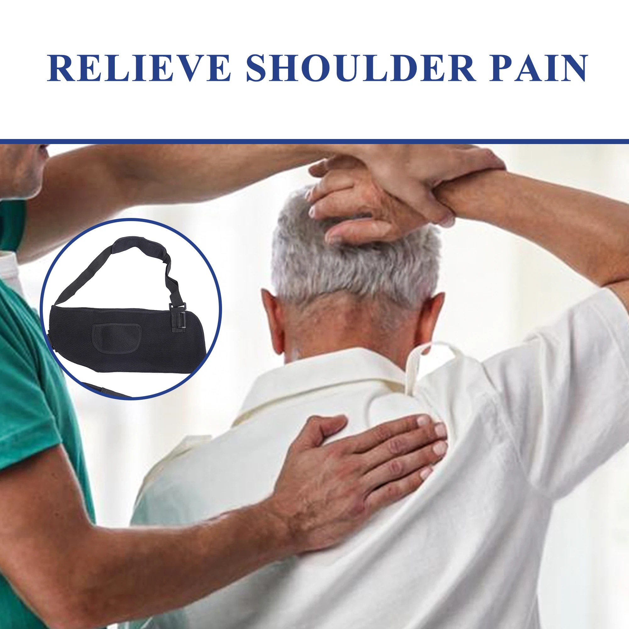 Arm wrist brace clavicle fixation shoulder and elbow joint arm and forearm sling sprain protection device support