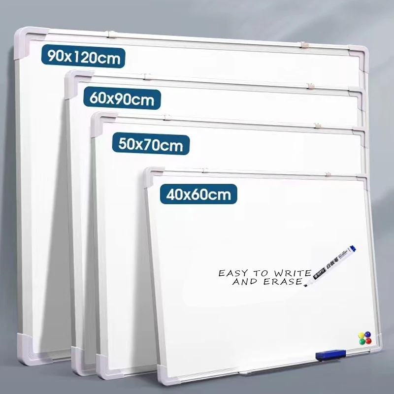 acrylic planner white board with marker and duster matte vinil whiteboard matte