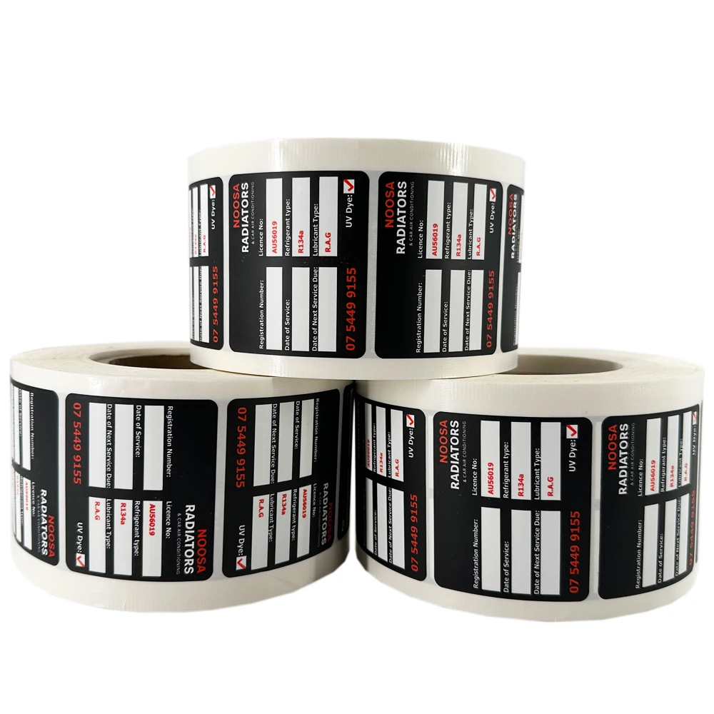 Personalized Medicine Brand Packing Tag Label Roll Printing Name Tamper Proof Plastic Sticker Labels for Packaging