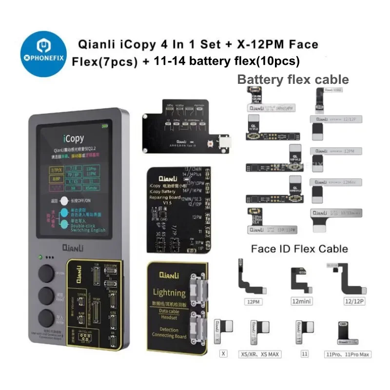 Qianli iCopy Plus 2.2 iPhone LCD Screen Recovery Kit