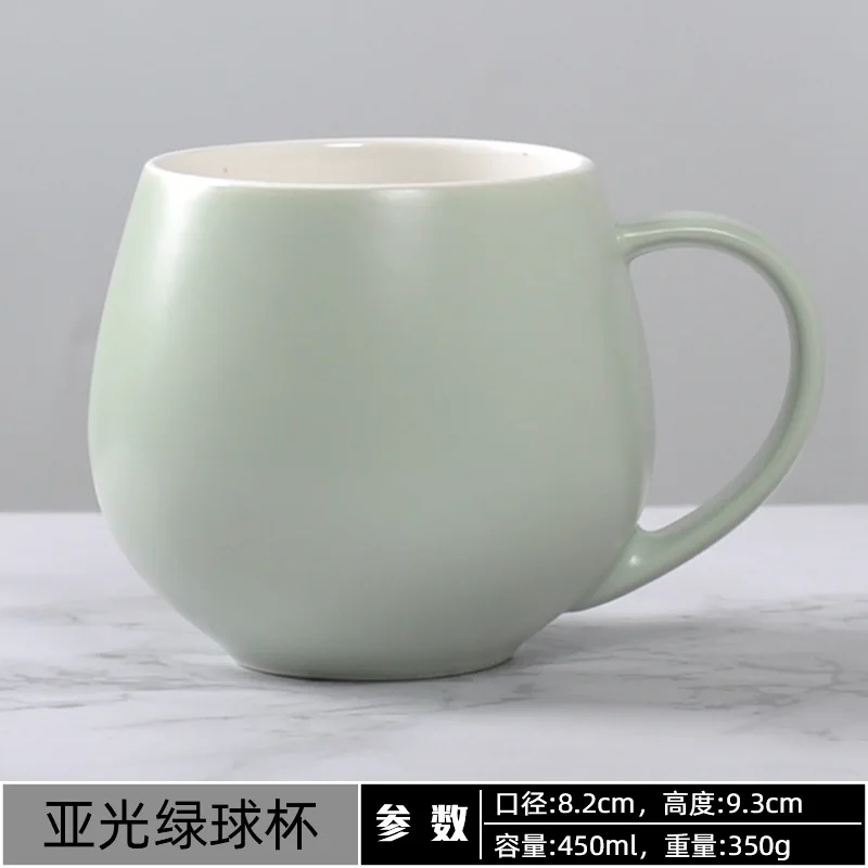 2021 quality custom cute lovely matt colored porcelain coffee cup blank candy colorful ceramic mug with logo or pattern