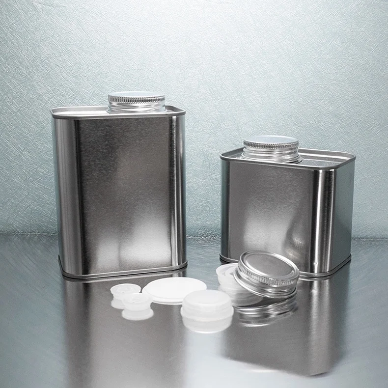 Tinplate custom Square 250g coffee bean container tin box cans packaging with degassing valve