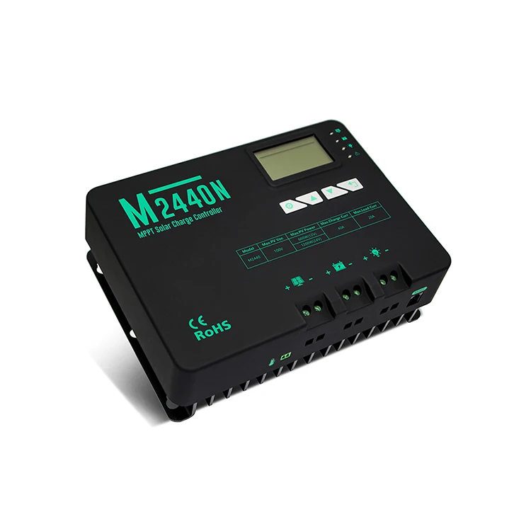 40A MPPT Solar Charge Controller M2440N with in-built bluetooth and APP operation