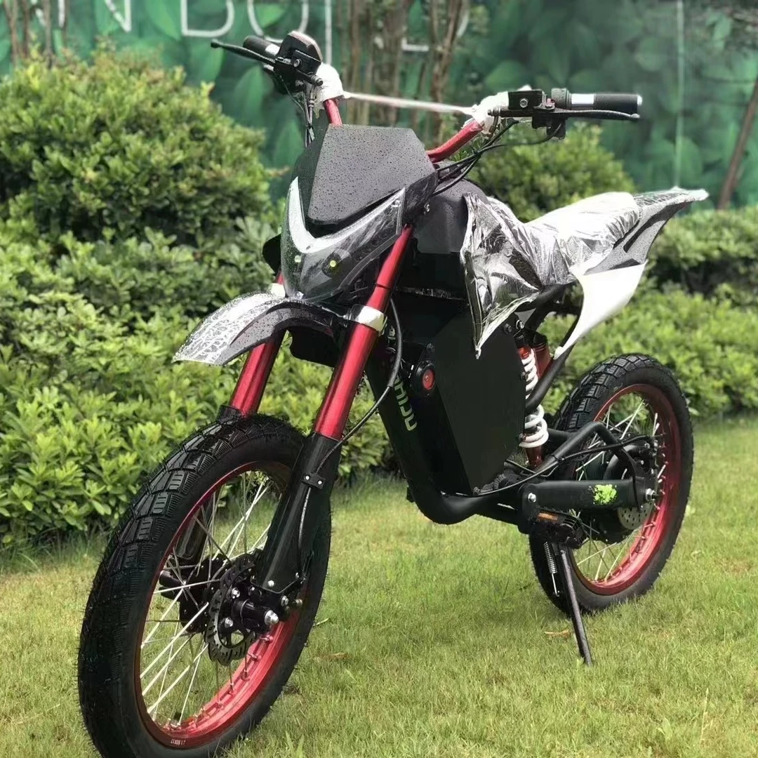 New Electric Dirt Bike 3000w Max Output 5000 Watt 72V 30Ah 40Ah Electric Dirt Bike Motorcycle Adult Electric Dirt Bike