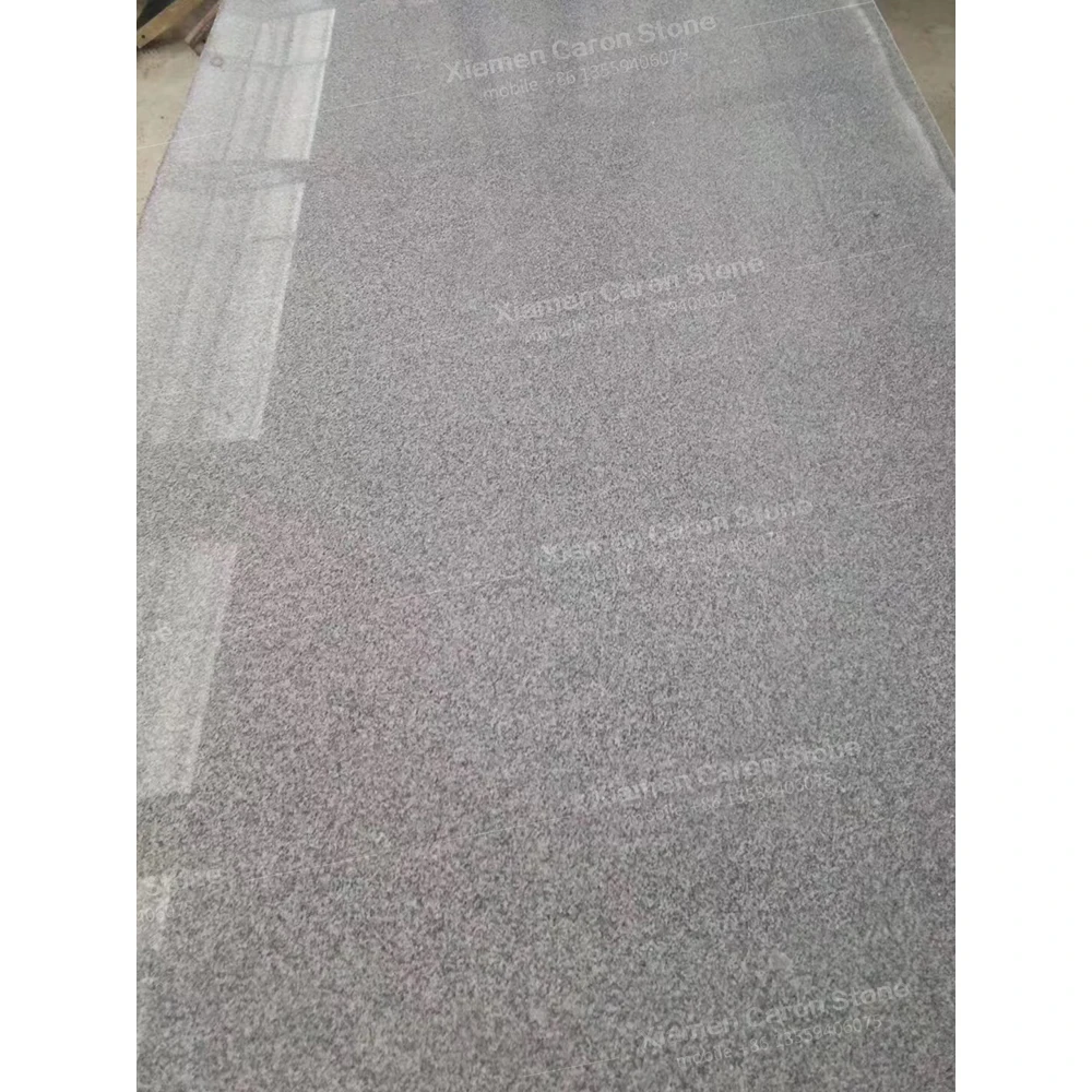 Natural real Light grey  Chinese granite stone for indoor and outdoor wall cladding tile and floor paver