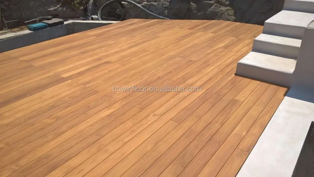 long life span teak wood decking board