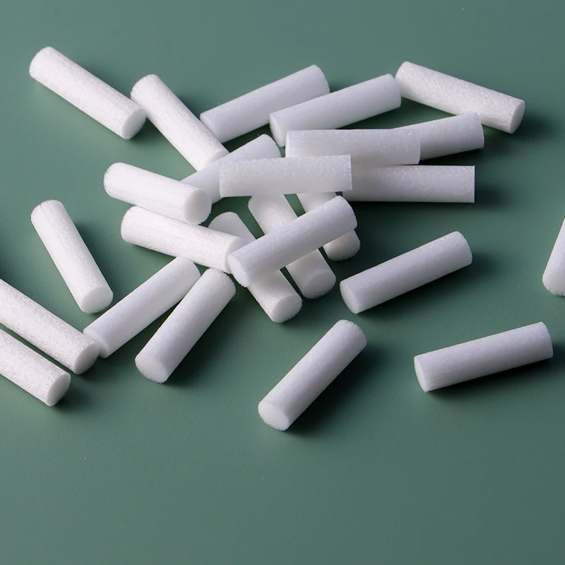 Manufacturers supply car perfume core 7MM air core water absorption filter cotton core volatile  stable cotton rod